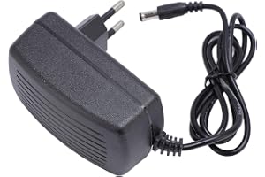 Hamwesh 18V 2A Strömförsörjningsadapter, 5,5x2,5 Mm DC-portladdningskabel med Kortslutningsskydd för övertemperatur, för LED