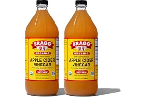 Bragg – Organic Apple Cider Vinegar Gallon, 2 pacchi, 32 Fl Oz (Confezione da 2)