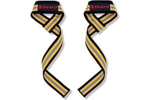 TF TALAFIT TALAFIT Straps Powerlifting Correas Levantamiento de Pesas - Muñequeras de Agarre - Fitness - Peso - Culturismo - Gimnasio - Deportivas - Gym Agarraderas - Accesorios deportivos - Muñequera de Alterofilia- Crossfit