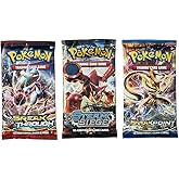 Pokemon random Booster Cards, Pack of 3