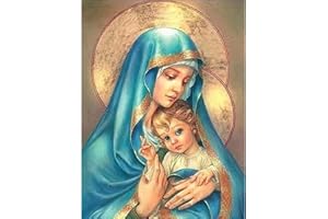 YSCOLOR Diamond Painting 2019'S DIY Pittura Diamante 5D Home Decor Madonna Figlio Diamante Intarsio Arte 30X40cm