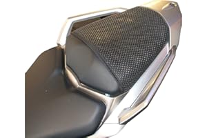 Cubierta de Asiento de Pasajero Antideslizante de Triboseat Compatible con Yamaha FZ1S Fazer (2006-2015)