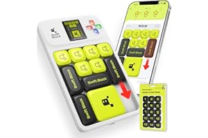 Swift Block Super Slide, Rätsel Gedächtnis Spiele mit Zahlenstücken, Elektronischem Handheld-Spiel mit 1000+ Leveln & AI-Tutorials mit der SlideVerse-App, Brain Teaser-Rätseln für Kinder (Geschenkset)