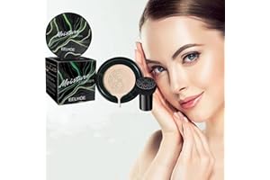 MORI KAMEI Mushroom head air cushion facial blemish BB cream brightens lasting moisture natural nude foundation even skin color foundation (ivory color)