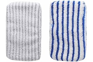 YUETTYY Panno in microfibra, 2 panni in microfibra compatibili con Rowenta Clean & Steam ZR005801 strumenti di pulizia