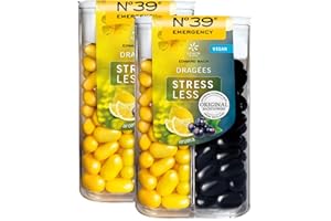 ‎LEMON PHARMA Original Bachblüten N°39 Emergency Stressless Tag & Nacht Dragees 2x 44 g nach Dr. Bach von Lemon Pharma, Vegan