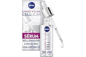 NIVEA Cellular Expert Filler - Sérum Rellenador de Arrugas - Con Micro Ácido Hialurónico - Sérum Facial Hidratante y Antiedad - Alisa las Arrugas - Textura Ligera - Todo Tipo de Piel - 30 ml