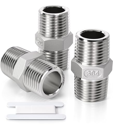 Raccord de tuyau de compression - EJ.LIFE - ZG3/8 - Acier inoxydable
