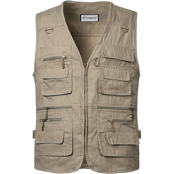 Safari Chaleco Multibolsillos Trabajo CHALECO DE TRABAJO SAFARI