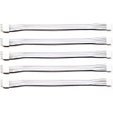 Litcessory Verlängerungskabel für Philips Hue Lightstrip Plus (150 mm, 5 Packung, Weiß)