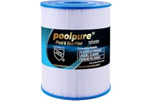 POOLPURE Whirlpool Filter Replacement for Unicel C-8465, Pleatco PWK65 and Dally Hot Springs Filter (Invoice Available)
