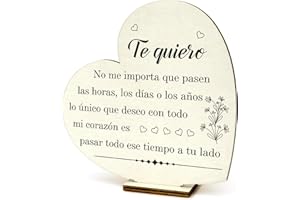 XIOABRE Cadeau San Valentin Regalos Mujer Regalo Novia Regalos Para Novia De Madera Regalos Para Mi Mujer Cumpleaños Regalo Original Para Tu Novia Regalos Para Ella Regalo Novia Cumpleaños Regalo Navidad