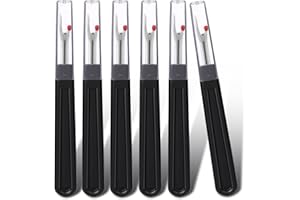 LUOKEFE 6 Pcs Seam Ripper, Black Large Stitch Unpicker Tool for Sewing, Stitch Unpicker Sewing Tool Seam Rippers for Quick Unpick Sewing Quilting Crafting Removing Threads, DIY Sewing Accessories