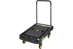 Stanley - FatMax FXWT-711 Tapis de plateforme en Aluminium. Noir/Jaune, 200kg