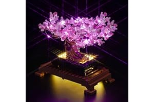 BRICKBLING Zestaw oświetleniowy kompatybilny z Lego 10281 Bonsai Tree Botanical Collection Set (nie jest to model), zestaw oświetleniowy LED, kompatybilny z drzewem bonsai 10281