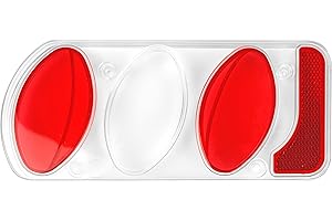 EUFAB 11487 Cristal de Repuesto para luz Trasera Izquierda