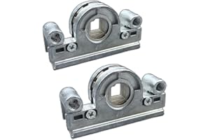 Achkey Schneckengetriebe für Roto Getriebe, Schneckengetriebe Ersatzteil für Balkontür, Fenster, Reparatur von Roto Getriebeschienen für Fenstergriffe, Schraubbar mit Achkey Upgrade(2er-Pack)