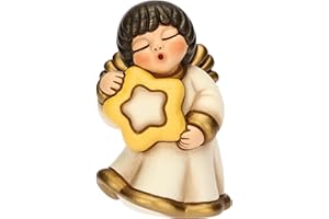 THUN - Angelo custode "Protezione"- cernamica - Collezione Angeli - 4,9 x 4,9 x 7,6 cm