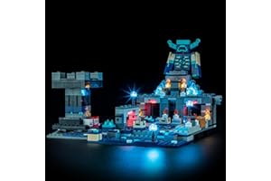 BRIKSMAX Luci led per LEGO Minecraft The Deep Dark Battle 21246 - Kit Illuminazione per Modelli Lego 21246- Non Include Set Originale