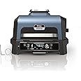 Ninja Woodfire Pro Connect XL Electric BBQ Grill and Smoker with App Control, Digital Probe, Large 7-in-1 Outdoor Grill and Air Fryer with Woodfire Pellets, Weather Resistant, Blue and Black OG901UK