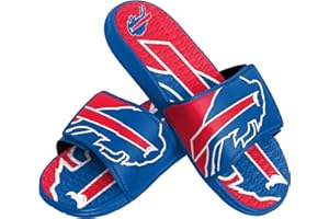 FOCO Herren NFL Team Logo Athletic Sport Shower Flip Flop Sandalen Gel Slides