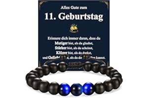 PDTU Geburtstagsgeschenk für Jungen, Armband Jungen Geschenke für Jungs zum Geburtstag, Tolles Geschenk für 11-16 Jährige Jungen Jungs