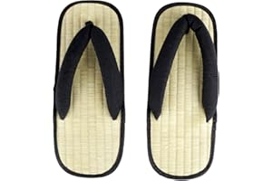 CoolChange Traditionell Japanische Sandalen | Reisstroh Zori | japanische Slipper | klassische Zouri | Größe: 44-45