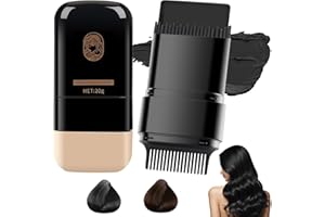 XINRONGDA Tinta per Capelli in Stick, Pettine 2 in 1 con Tinta Istantanea per Capelli, Penna per Capelli Impermeabile e Resistente al Sudore, Strumento per Coprire i Bianchi (D)