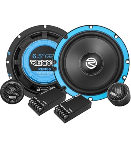 ANCNA Filtro Crossover A 2 Vie Per Tweeter E Bassi 30W 3.0kHz – Divisore Di Frequenza Standard 12dB/ott (2 Pezzi)