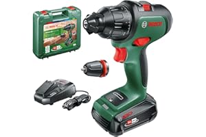 Bosch Home and Garden taladro atornillador a batería (Sistema de 18 V, en maletín de transporte), AdvancedImpact 18