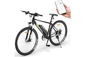 Eleglide Mopride Plus 1 Vélos Électrique, Vélo de Montagne électrique 27,5"/29" VTT Électrique Batterie 12,5 Ah, écran LCD, 21 Vitesses, E-Bike Urbain pour Adulte, APP