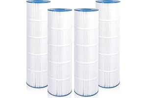 Future Way Cartucho de Filtro de Piscina de Repuesto para Hayward SwimClear C-4025, Pleatco PA106, fácil de Limpiar, Paquete de 4