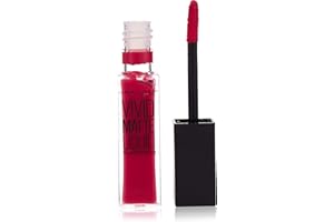 Maybelline New York - Color Sensational, Pintalabios Mate Vivid Matte Liquid, Tono 30 Fuchsia