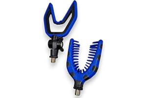 TJR TACKLE TJR Fishing Rod rest heads with adjustable head and Gripper Rear Butt rest set