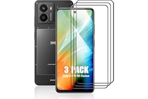 TailTech Lot de 3 protections d'écran pour HMD Fusion en verre trempé, couverture complète pour HMD Fusion, protection bord à bord