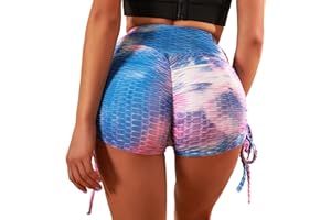 Merlvida Cintura Alta Leggins Mujer Push Up Anti-Cellulite Mallas de Deporte de Mujer - Elásticos Leggins Deportivos Mujer Levante Los Pantalones de Yoga/Ropa Deportiva Mujer para Yoga Fitness Running