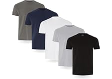 Noir, Gris, Blanc, Marine, Anthracite (5 Unités)