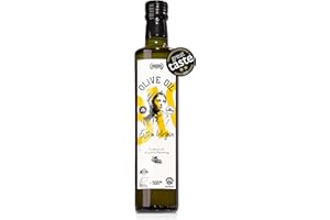 Apsogo Organic Extra Virgin Olive Oil – Greek High Polyphenols EVOO from Crete (500ml) – Cold Pressed, Early Harvest, Premium Quality, Certified Organic