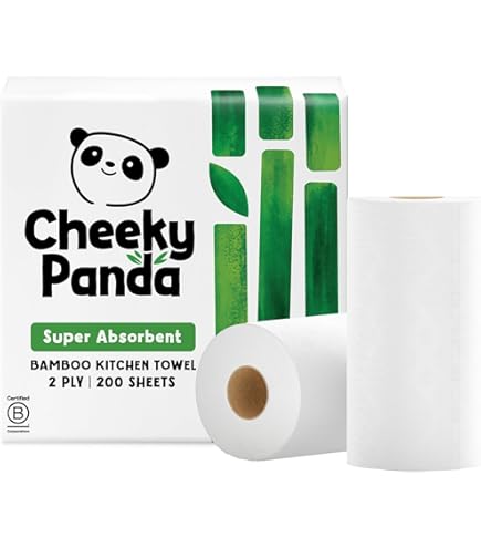 Pandoo 100% Bambus-Toilettenpapier  trocken - Holzfreies WC-Papier in  plastikfreier Bambus-Verpackung. 8 Rollen  200 Blatt - 3-lagig und  kuschelweich. : Amazon.de: Drogerie & Krperpflege