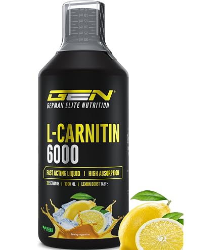 Maxler L Carnitin Liquid Hochdosiert - L Carnitin Flüssig - Vegan und Zuckerfrei - reich an Geschmack - optimal dosiert - 2000 mg von L-Carnitin pro Portion - Zitrus