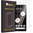 WFTE [2-Pack Screen Protector for Google Pixel 7a,Anti-Scratch,High Transparency,Anti-fingerprint,Bubble-Free,Dust-Free Premium Screen Protector Tempered Glass For Google Pixel 7a