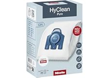 Miele 12281680 HyClean 3D Efficiency GN Vacuum Cleaner Bags for Bagged Miele Vacuum Cleaners, Pack of 4, White