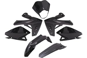 Verkleidungsset EDGE Rieju MRT 50 SM 7-stück - schwarz