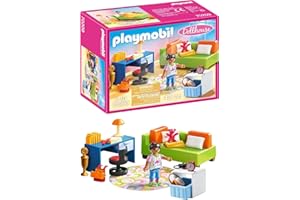 PLAYMOBIL Dollhouse 70209 Jugendzimmer mit Mädchenfigur und Zubehör, Ab 4 Jahren