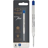 Parker 1950368 Quinkflow T&uuml;kenmez Kalem Yedeği, İnce U&ccedil;, Mavi