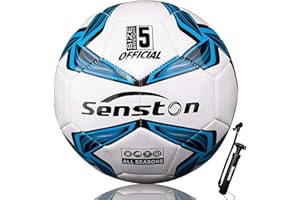 Senston Ballon d'entraînement de Foot Taille 5 / Taille 4, Officiel Football, Ballon de Futsal