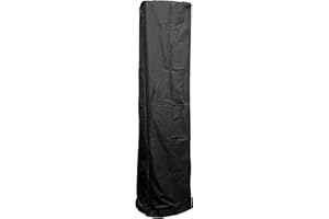 HILAND AZ Patio Heater Cover for Square Glass Tube Heater, Black