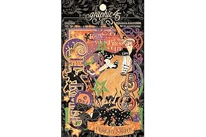 GRAPHIC 45 Charmed Cardstock Die-Cut Assortment-