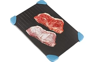 Andrew James Defrost Tray Thaw Board Plate | Up to 5 Times Faster Defrosting for Meat and Frozen Foods | No Electricity Required (Tray)