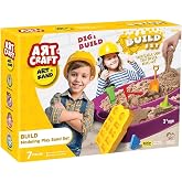 Artsand İnşaat Kum Set 600 Gr.Oyun Hamuru